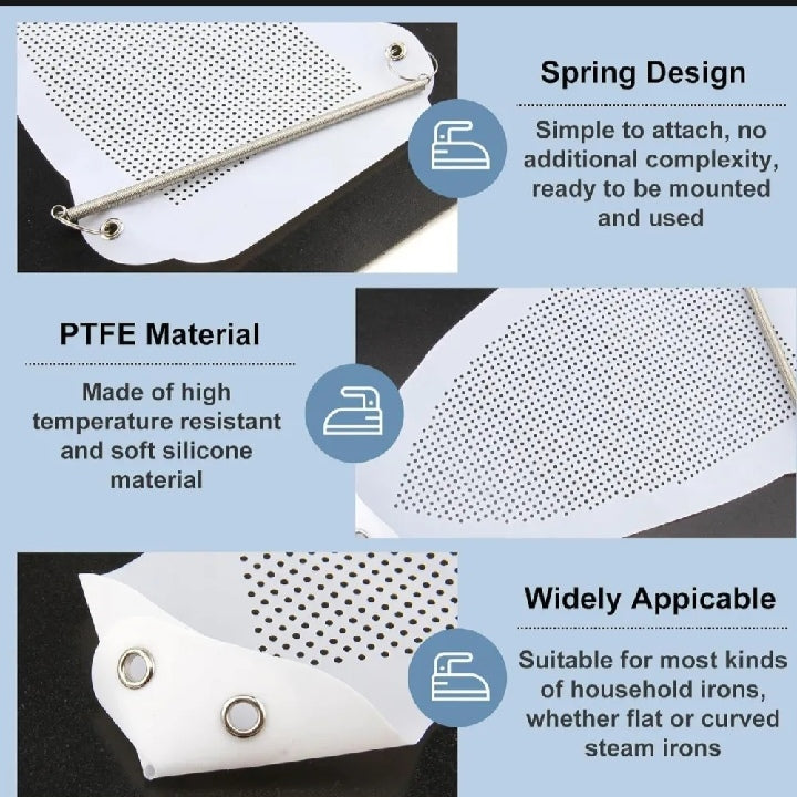 Teflon Iron Cover Protector Plate – Heat Resistant Garment Guard