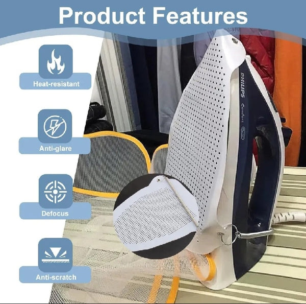 Teflon Iron Cover Protector Plate – Heat Resistant Garment Guard